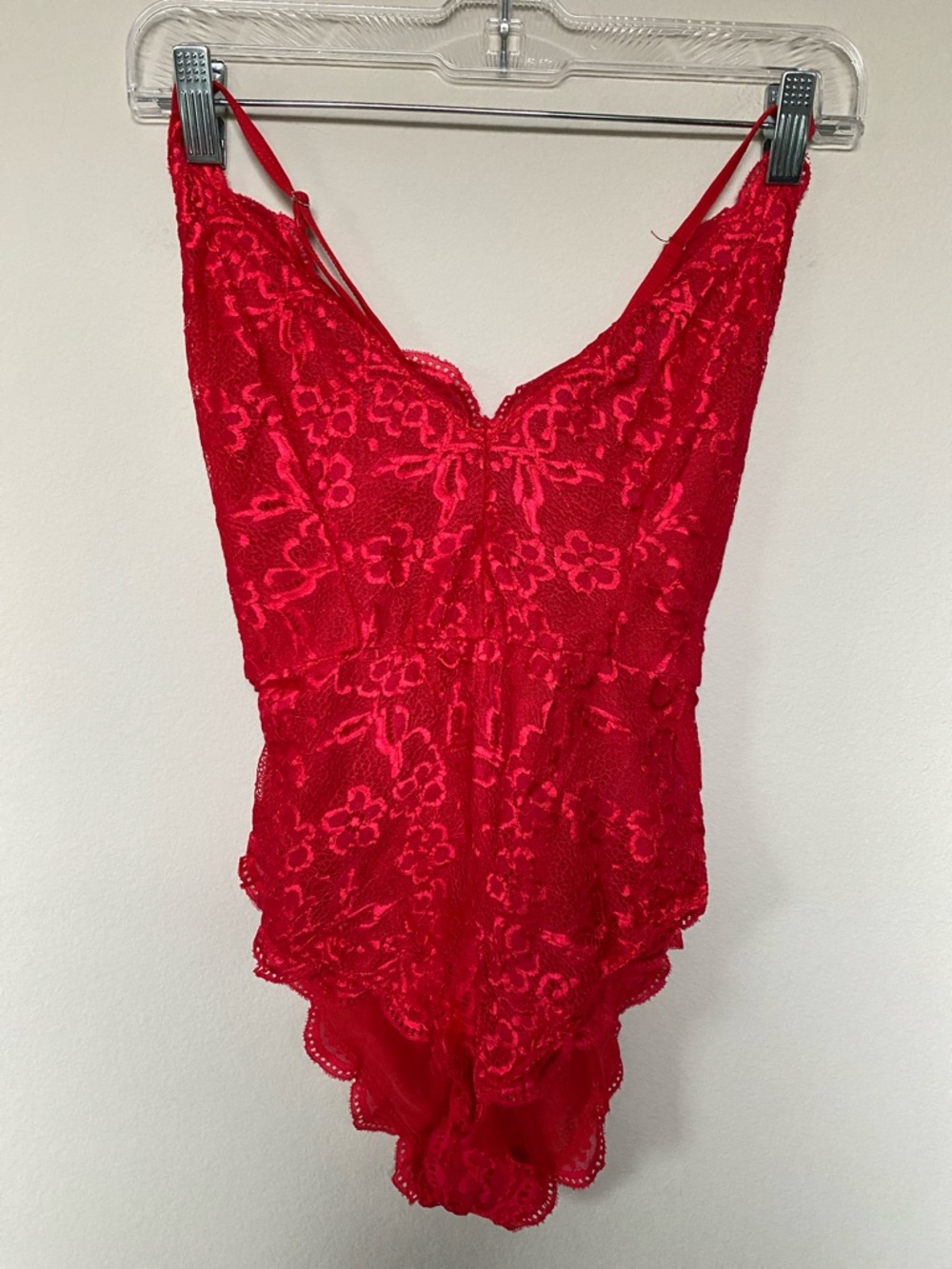 Avidlove Red Lace Teddy Lingerie